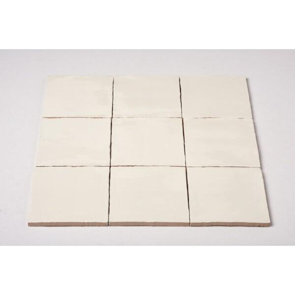 Wandtegel Handvorm Ivoor 13x13