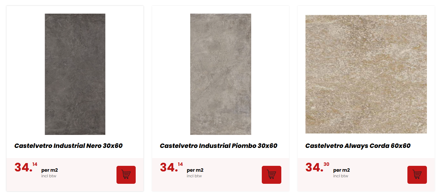 castelvetro tegels